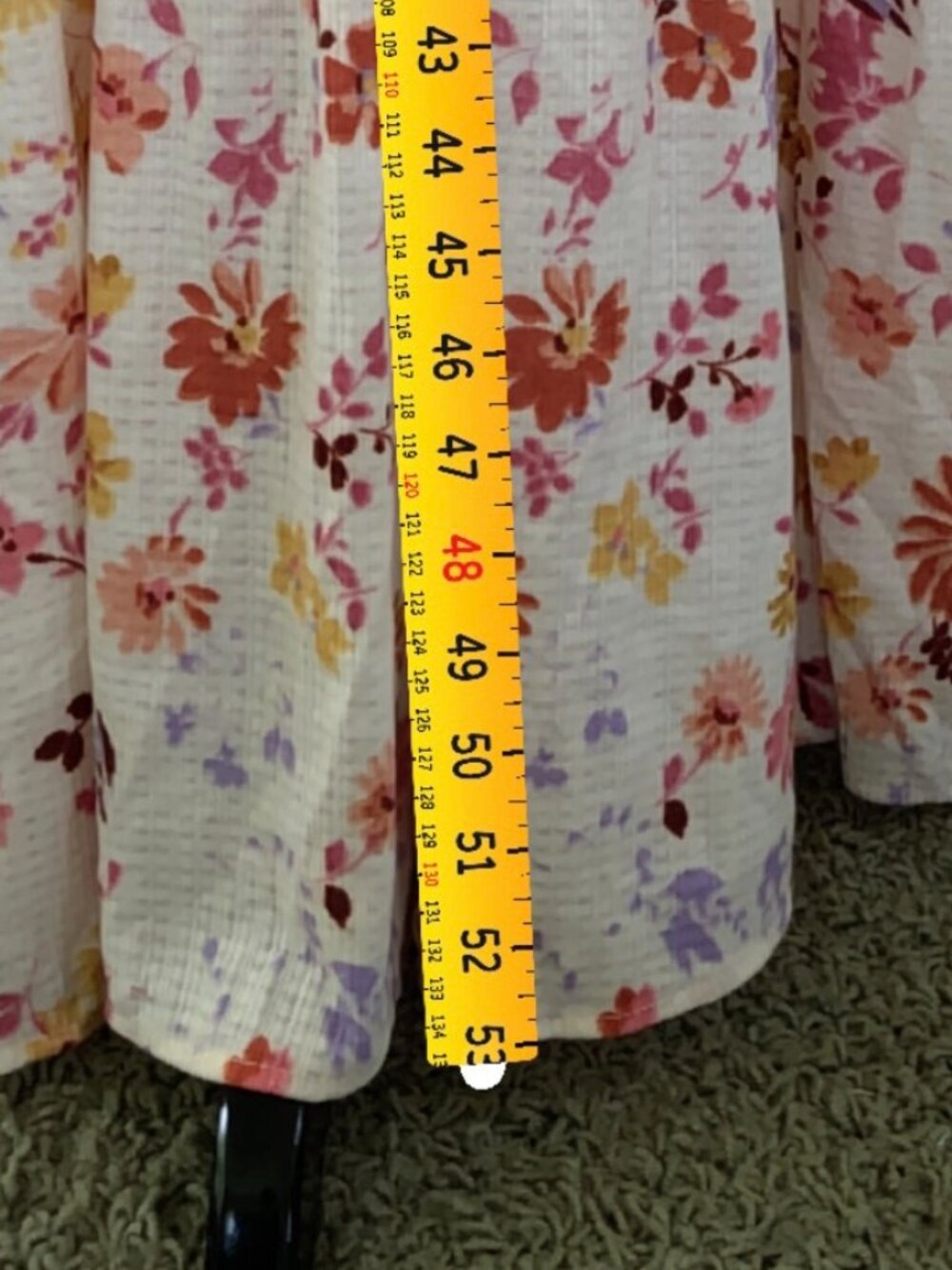 NWT Cotton Emporium Floral Halter Tiered Maxi Dress Size Medium USA - Picture 8 of 8
